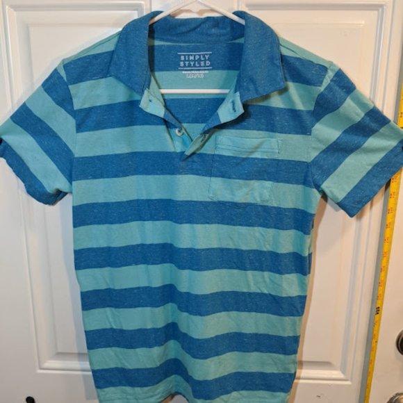 Bundle Simply Styled Brand - Boys Polo Shirt - Large 14/16 NEW - 3 Shirts - Picture 5 of 12